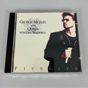 George Michael and Queen Five Live CD